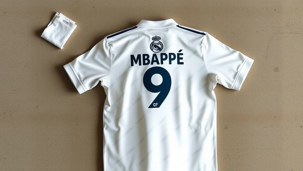 mbappe real madrid tröja